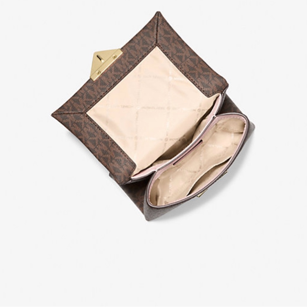 Michael Kors Dark Brown Crossbody Bag - Picture 6 of 9